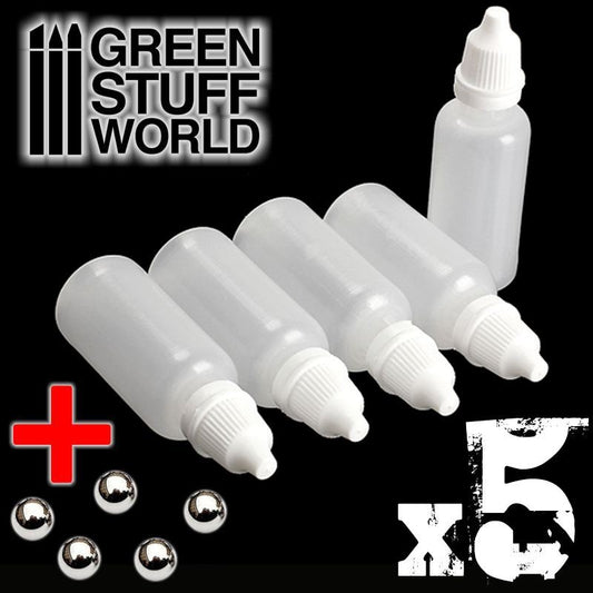 [AGS] Botes de Pintura Sueltos para mezclas con Bolas Mezcladoras