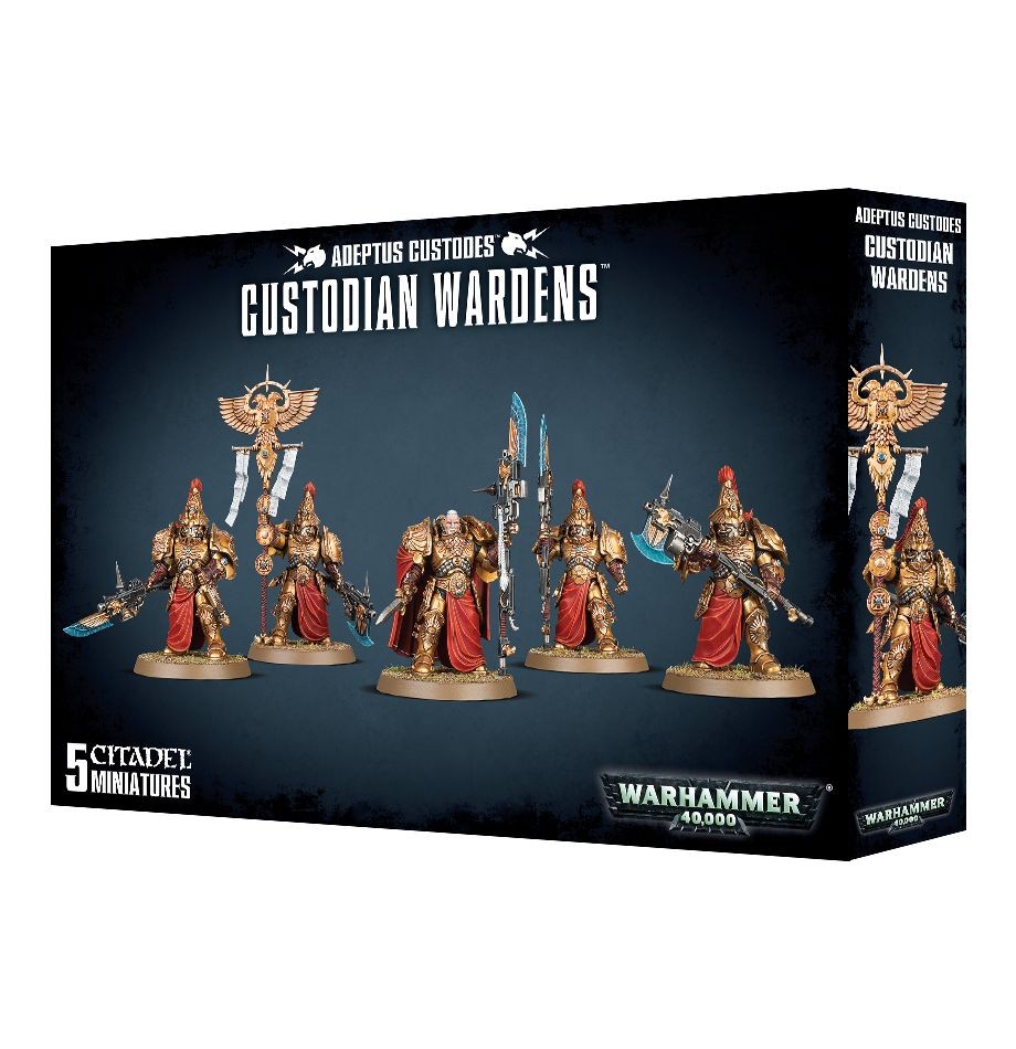 [WAR] ADEPTUS CUSTODES: GUARDIANES CUSTODIOS