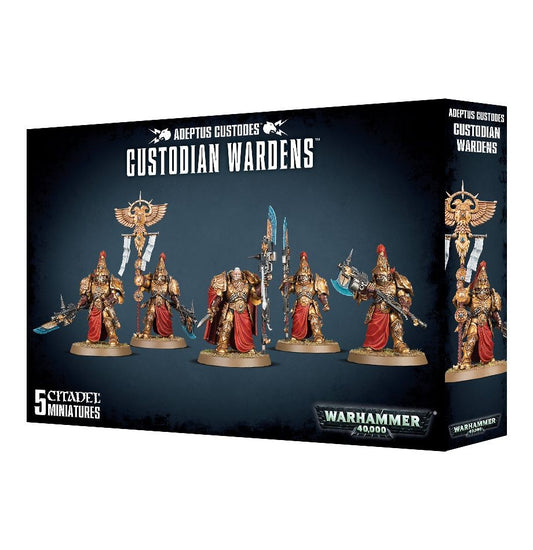 [WAR] ADEPTUS CUSTODES: GUARDIANES CUSTODIOS