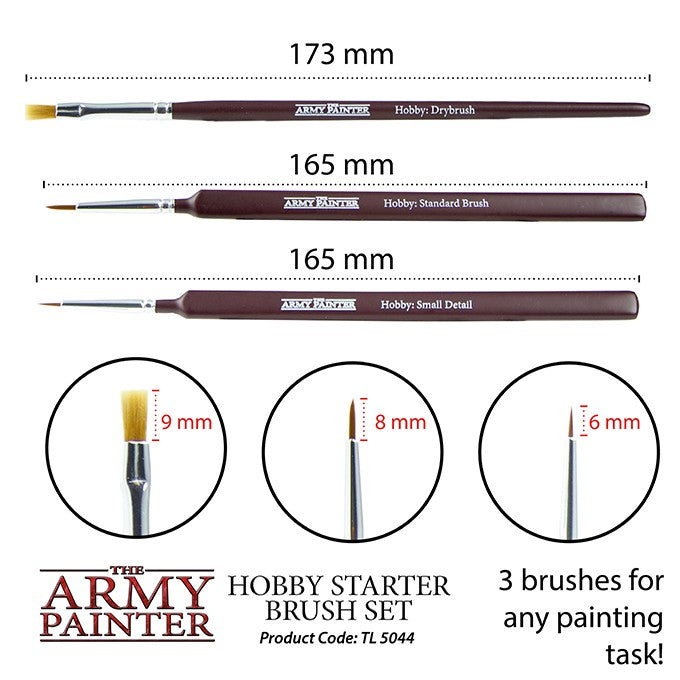 [AAP] Set de inicio pinceles Hobby Starter Brush Set (2019)
