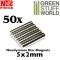 [AGS] IMANES DE NEODIMIO 5MM X 2MM (N52)