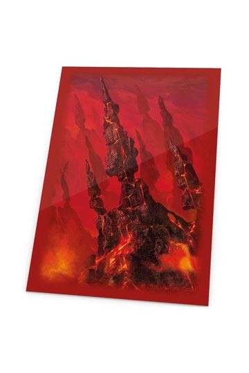 [ULT] Ultimate Guard Printed Sleeves Fundas de Cartas Tamaño Estándar Lands Edition Montaña I (80)