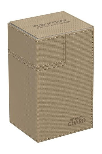 [ULT] Ultimate Guard Flip´n´Tray Deck Case 80+ Caja de Cartas Tamaño Estándar XenoSkin Beige