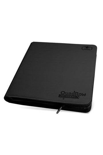 [ULT] Ultimate Guard 12-Pocket QuadRow ZipFolio XenoSkin Negro