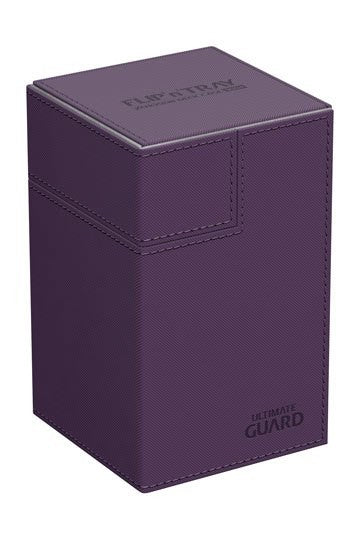 [ULT] Ultimate Guard Flip´n´Tray Deck Case 100+ Caja de Cartas Tamaño Estándar XenoSkin Violeta