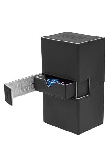 [ULT] Ultimate Guard Twin Flip´n´Tray Deck Case 160+ Caja de Cartas Tamaño Estándar XenoSkin Negro