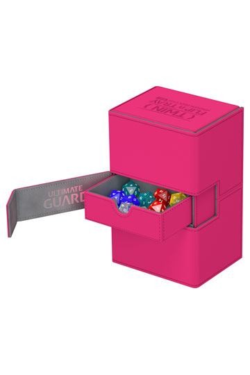 [ULT] Ultimate Guard Twin Flip´n´Tray Deck Case 160+ Caja de Cartas Tamaño Estándar XenoSkin Fucsia