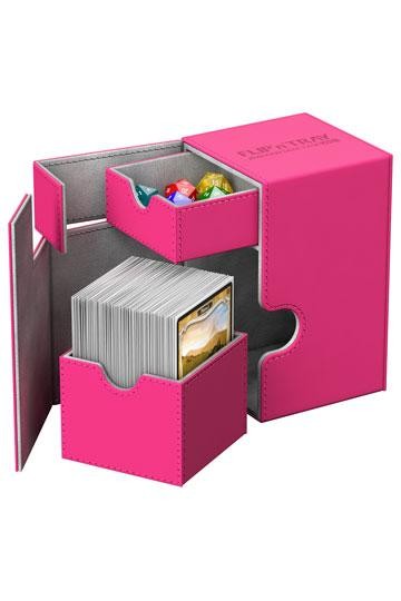 [ULT]Ultimate Guard Flip´n´Tray Deck Case 100+ Caja de Cartas Tamaño Estándar XenoSkin Fucsia