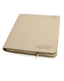 [ULT] Ultimate Guard 12-Pocket QuadRow ZipFolio XenoSkin Beige