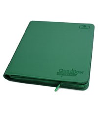 [ULT]Ultimate Guard 12-Pocket QuadRow ZipFolio XenoSkin Verde