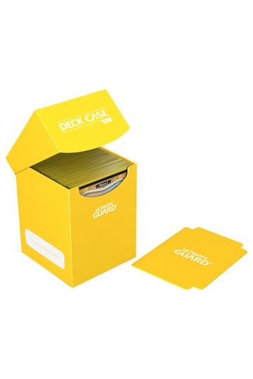 [ULT] Ultimate Guard Deck Case 100+ Caja de Cartas Tamaño Estándar Amarillo