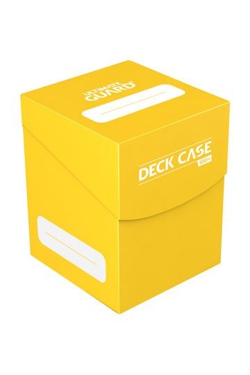 [ULT] Ultimate Guard Deck Case 100+ Caja de Cartas Tamaño Estándar Amarillo