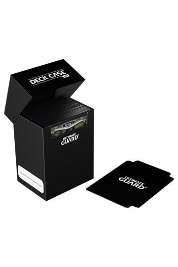 [ULT] Ultimate Guard Deck Case 80+ Caja de Cartas Tamaño Estándar Negro