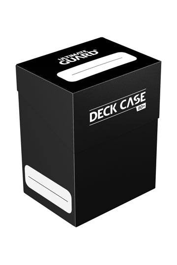 [ULT] Ultimate Guard Deck Case 80+ Caja de Cartas Tamaño Estándar Negro