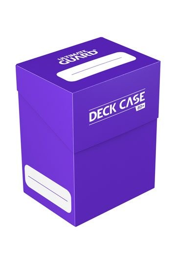 [ULT] Ultimate Guard Deck Case 80+ Caja de Cartas Tamaño Estándar Violeta