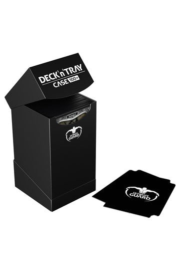 [ULT] Ultimate Guard Deck´n´Tray Case 100+ Caja de Cartas Tamaño Estándar Negro
