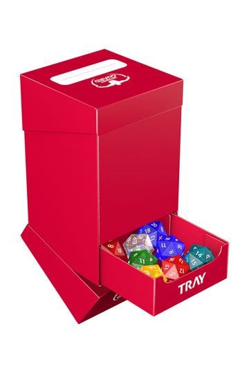[ULT] Ultimate Guard Deck´n´Tray Case 100+ Caja de Cartas Tamaño Estándar Rojo