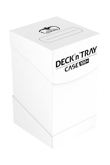 [ULT] Ultimate Guard Deck´n´Tray Case 100+ Caja de Cartas Tamaño Estándar Blanco