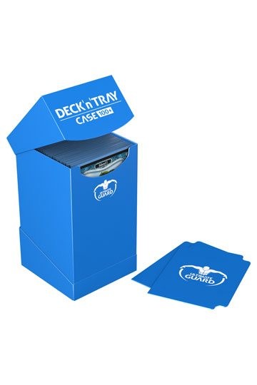 [ULT] Ultimate Guard Deck´n´Tray Case 100+ Caja de Cartas Tamaño Estándar Azul