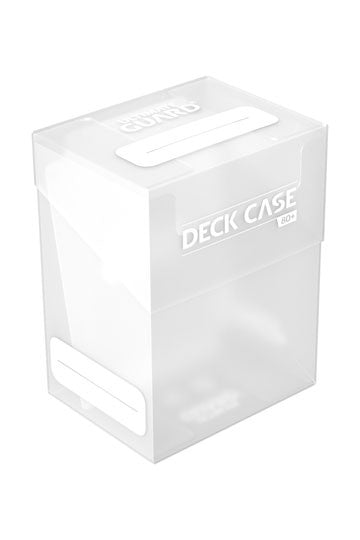 [ULT] Ultimate Guard Deck Case 80+ Caja de Cartas Tamaño Estándar Transparente