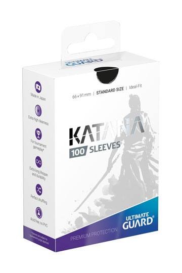 [ULT] Ultimate Guard Katana Sleeves Tamaño Estándar Negro (100)