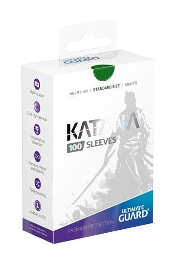 [ULT] Ultimate Guard Katana Sleeves Tamaño Estándar Verde (100)