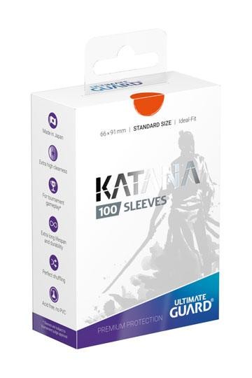 [ULT] Ultimate Guard Katana Sleeves Tamaño Estándar Naranja (100)