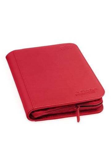 [ULT] Ultimate Guard 4-Pocket ZipFolio XenoSkin Roja