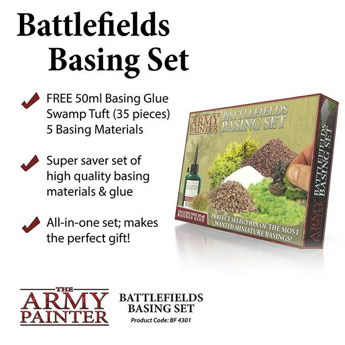 [AAP] Set de accesorios para peanas The army painter Battlefields Basing Set (2019)