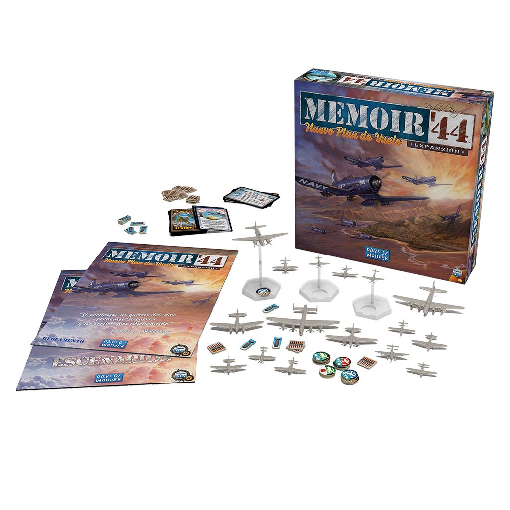 [JDM] MEMOIR 44  EXPANSIÓN: NUEVO PLAN DE VUELO