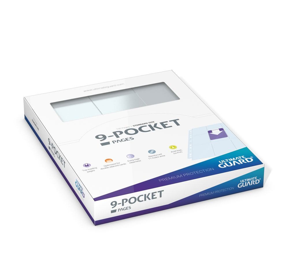 [ULT] Ultimate Guard 9-Pocket Pages (100)