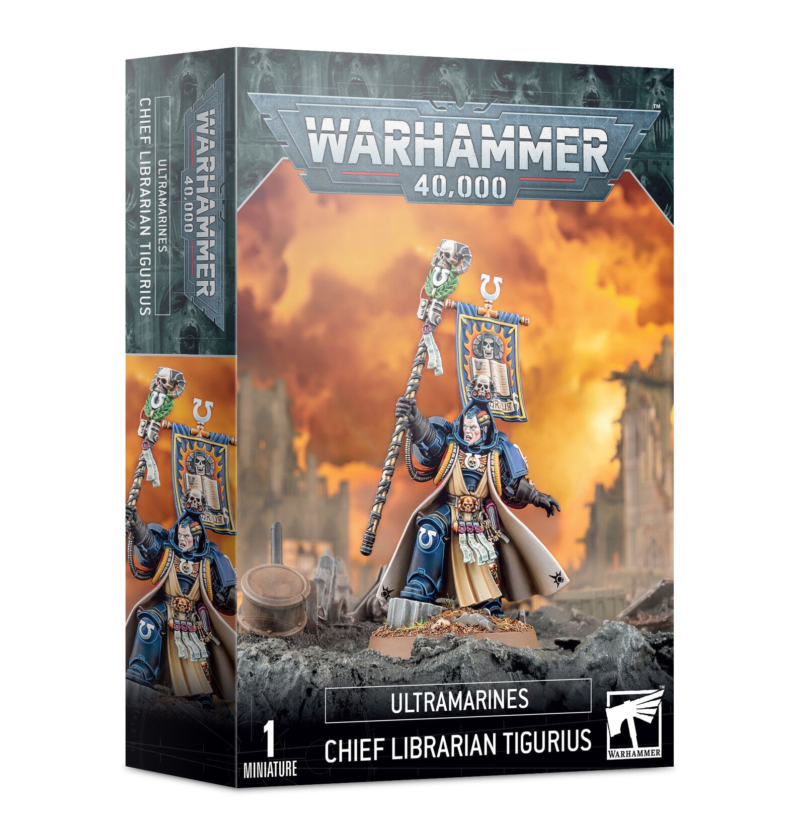 [WAR] ULTRAMARINES BIBLIOTECARIO JEFE TIGURIUS
