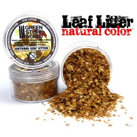 [AGS] Hojas Naturales Modelismo - Naranja Otoño