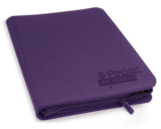 [ULT] Ultimate Guard 8-Pocket ZipFolio XenoSkin Violeta
