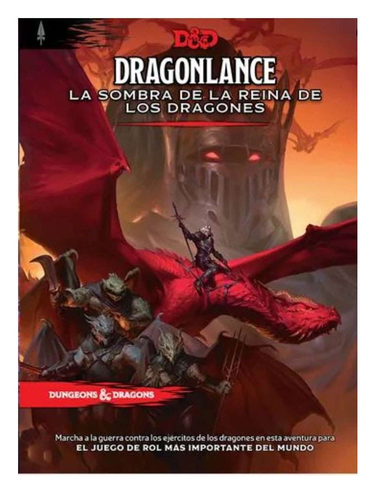 Dungeons & Dragons RPG aventura Dragonlance: La sombra de la Reina de los Dragones castellano