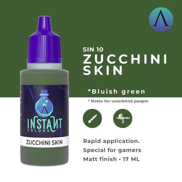 [SC75] INSTANT COLOUR 	Zucchini Skin - Scale 75