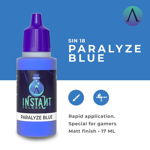 [SC75] INSTANT COLOUR 	Paralyze Blue - Scale 75