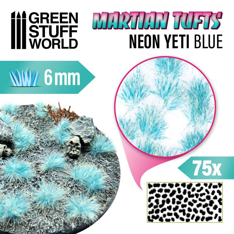 [AGS] Matas Cesped Alien - NEON YETI BLUE