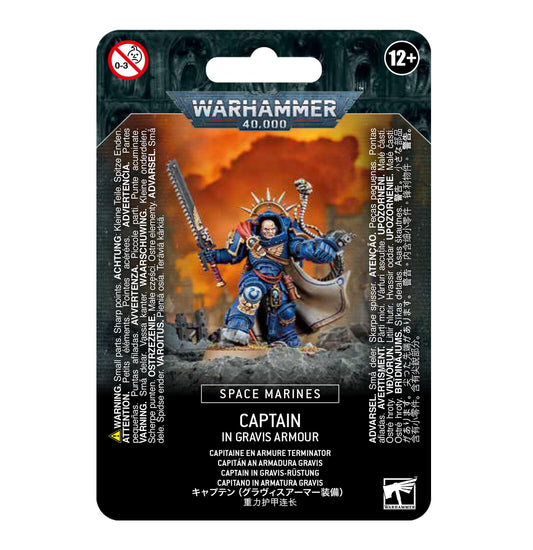 [WAR] SPACE MARINES:CAPITÁN AN ARMADURA GRAVIS