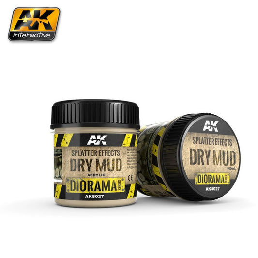 [AKI] Splatter Effects Dry Mud - 100ml (Acrylic)