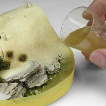 [AKI] Resin Water 2-Components Epoxy Resin - 180ml (Enamel)