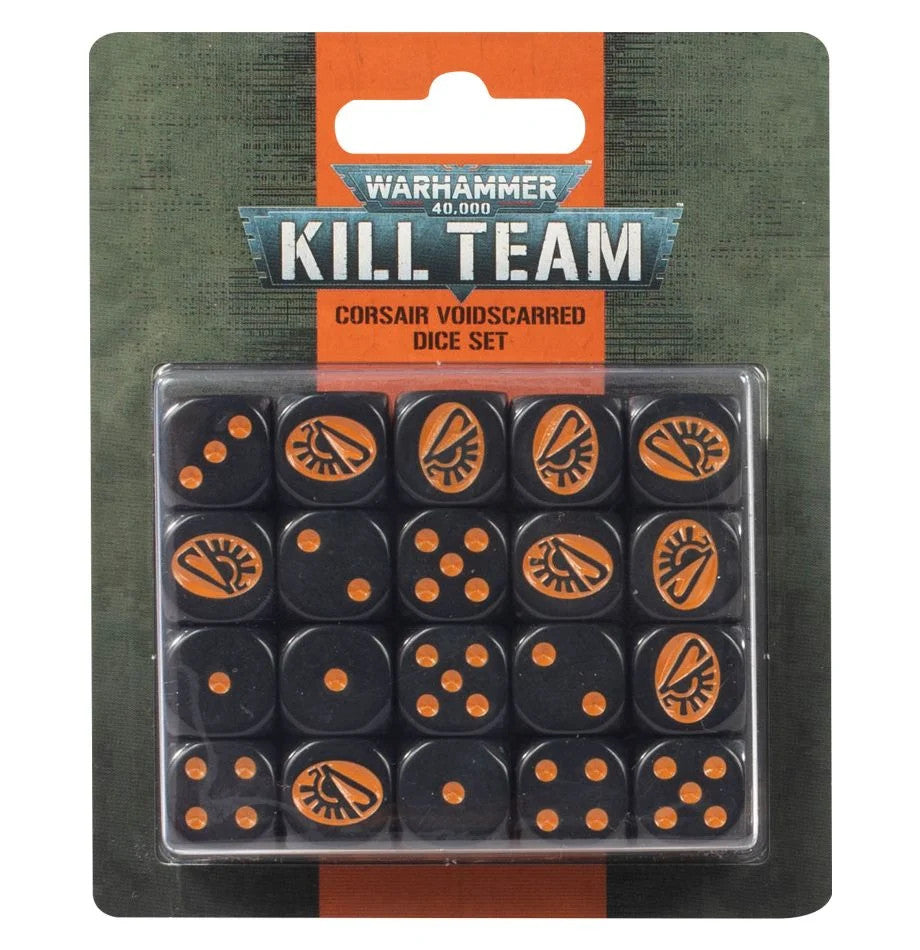 [WAR] KILL TEAM: CORSAIR VOIDSCARRED DICE SET