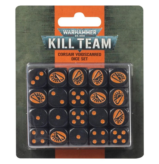 [WAR] KILL TEAM: CORSAIR VOIDSCARRED DICE SET