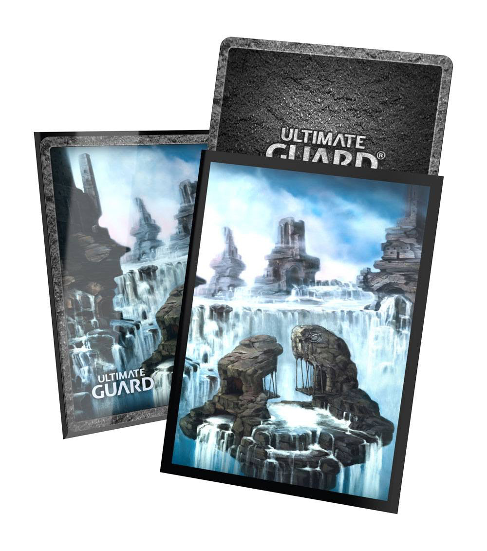 [ULT] Ultimate Guard Printed Sleeves Tamaño Estándar Lands Edition II Isla (100)