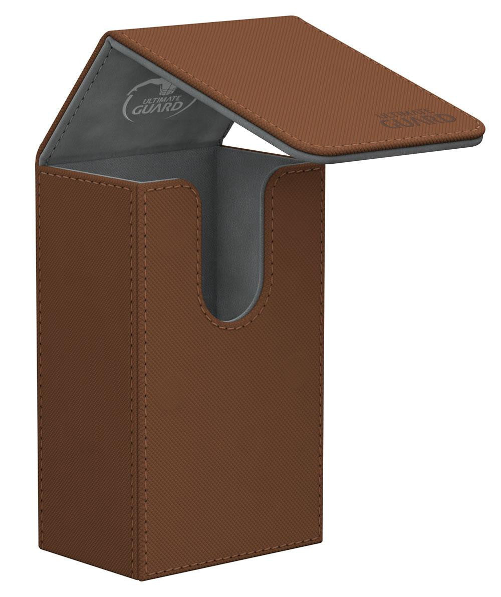 [ULT] Ultimate Guard French Tarot Flip Deck Case 80+ XenoSkin Marrón