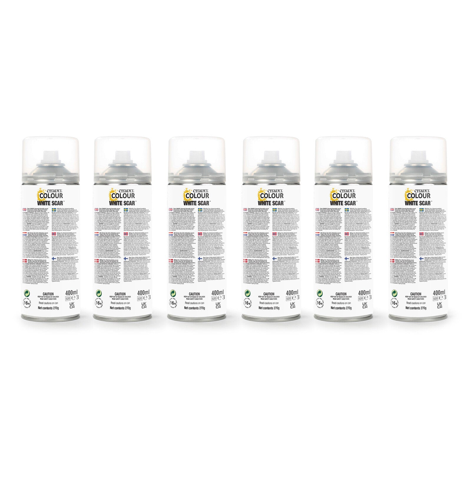 [PNC] White Scar Spray Paint