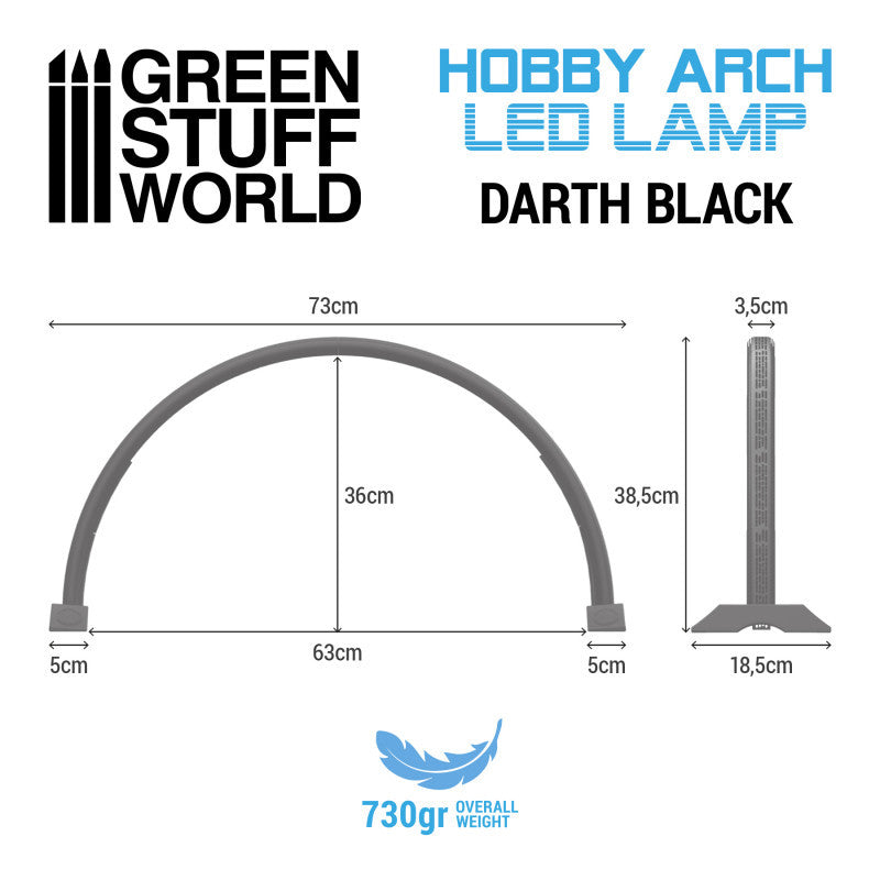 [AGS] Lampara de arco LED - Darth Black