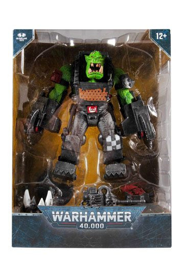 [Toy]  Warhammer 40k Figura Ork Meganob with Buzzsaw 30 cm