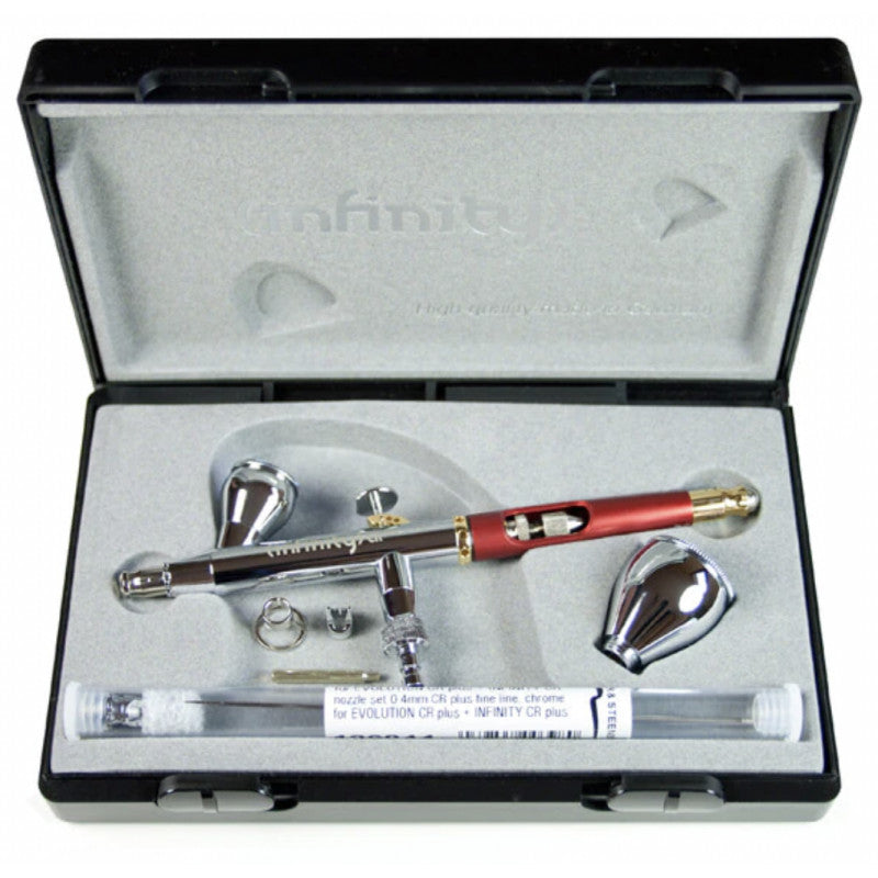 [ACP] INFINITY CR PLUS Two in One [v2.0]  nozzle set 0.15 + 0.4mm fine line, cup 2 + 5ml, Quick Fix, distance cap