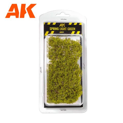 [AKI] SPRING LIGHT GREEN SHRUBBERIES 1:35 / 75MM / 90MM